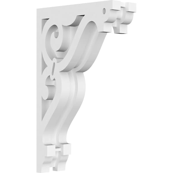 Ekena Millwork Finley Architectural Grade PVC Corbel, 1 7/8"W X 5 1/2"D X 9"H CORP01X05X09FI - main